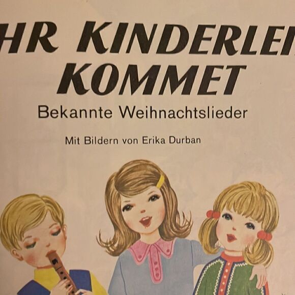 Come ye Ye Children. German Vintage Christmas Carol Book - Picture 5 of 5